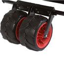 Outdoor Bolderwagen Opvouwbaar Zwart