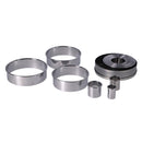 Patisse Ronde Uitsteekvormen in Blik 14-delig RVS