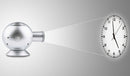 Balance HE-LPK10 Projectie Klok 14 cm Analoog Zilver