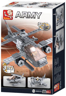 Sluban M38-B0537G 3in1 Gevechtshelikopter 144-delig