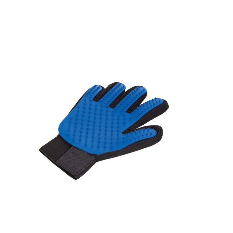 Petville Borstel-Handschoen Blauw/Zwart