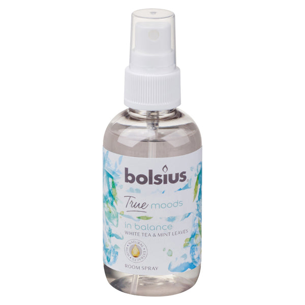 Bolsius True Moods Roomspray White Thea and Mint Leaves 75 ml