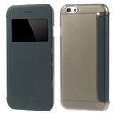 MW Book Case Window View Grijs voor Apple iPhone 6
