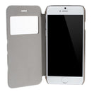 MW Book Case Window View Grijs voor Apple iPhone 6
