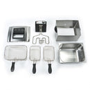 Bourgini Classic Triple Deep Fryer Friteuse 5L 3300W