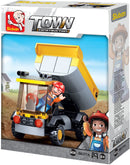 Sluban M38-B0377A Town Serie Kiepwagen 87-delig