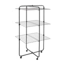 Tomado-Metaltex Dijon Onyx Droogtoren 33 m Drooglengte Zwart