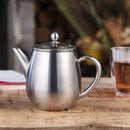 Bredemeijer Duet Eva Theepot 1.1L RVS/Glas