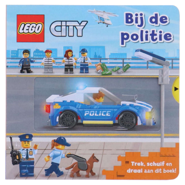 Kartonboek Lego City Bij De Politie