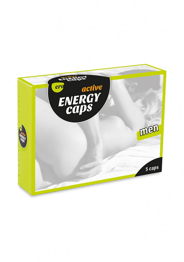 Energy Caps - Stimulerende Pillen voor Mannen - 5 Stuks