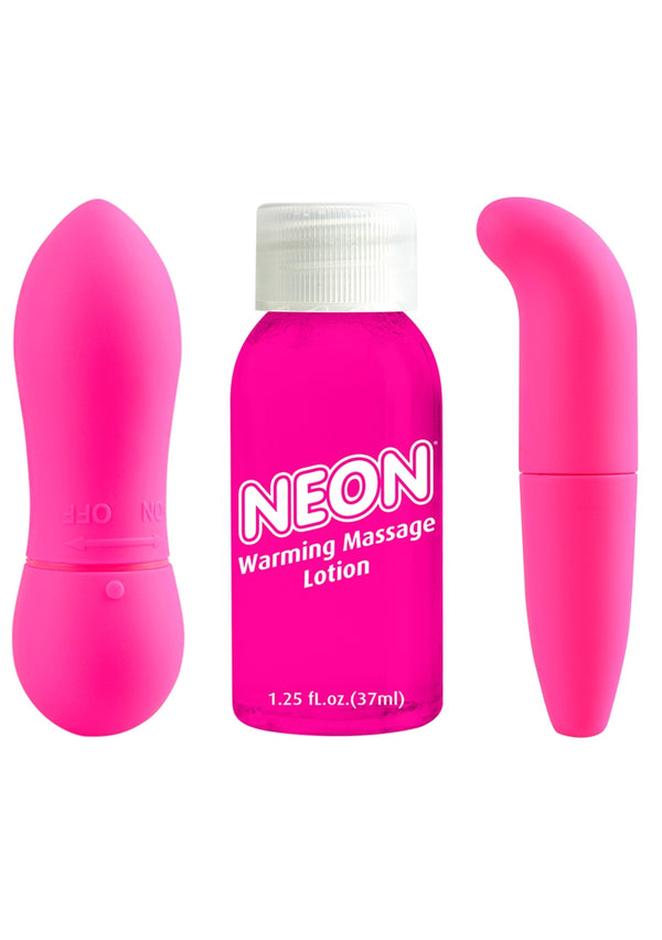 Neon Luv Touch Fantasy Vibrator Kit