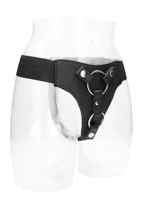 Double Penetration Harness - Black - One Size