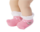poppensokjes voor pop tot 46 cm roze