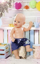 zwemshort donkerblauw 43 cm