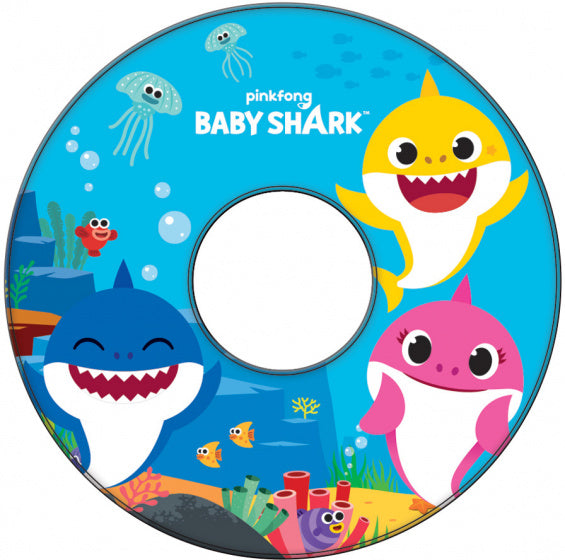 zwemring Baby Shark junior 51 cm blauw