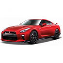 schaalmodel Nissan GT-R 2017 1:43 rood