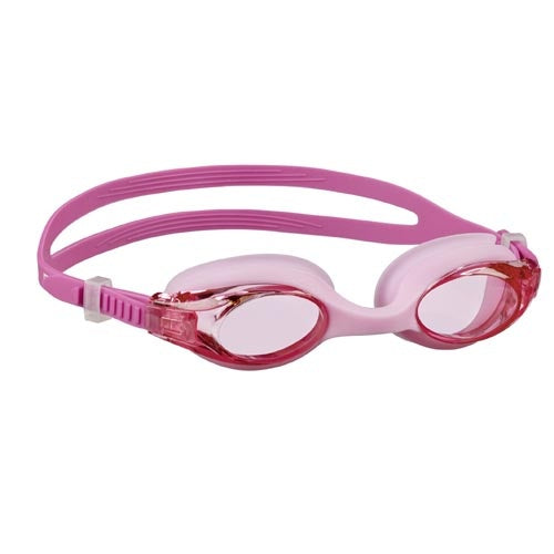 zwembril Tanger siliconen/polycarbonaat dames roze