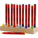 stiften Colourbroad 12 stuks multicolor