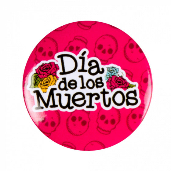 4 buttons day of the dead 97023