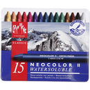 waskrijt Neocolor II multicolor 15 stuks