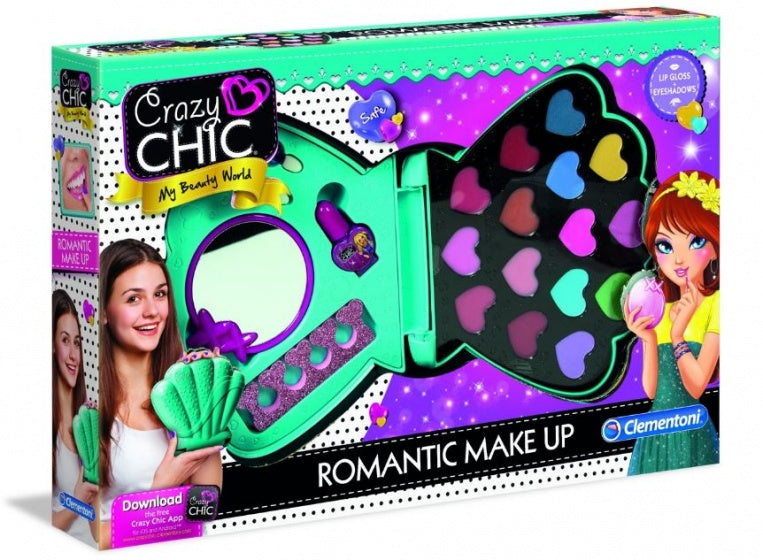 Crazy Chic make-up schelp meisjes 43 x 28 cm