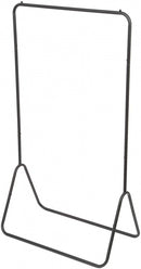 kledingrek 80 x 41 x 147 cm staal zwart