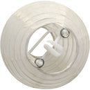 lampion rijstpapier 7,5 cm wit 10 stuks