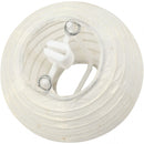lampion rijstpapier 7,5 cm wit 10 stuks