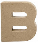 Letter Papier-maché - B, 10cm