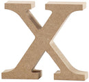letter x MDF 8 cm