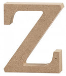 letter z MDF 8 cm