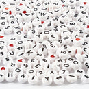 letterkralen 7 mm wit 1500 stuks