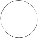 metalen draadring zilver 7 cm 10 stuks
