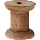 spoelen Vintage hout 30/48 x 50 mm bruin 10 stuks