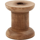 spoelen Vintage hout 30/48 x 50 mm bruin 10 stuks