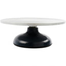draaitafel Boetseer 30 cm/40 kg staal zilver/zwart