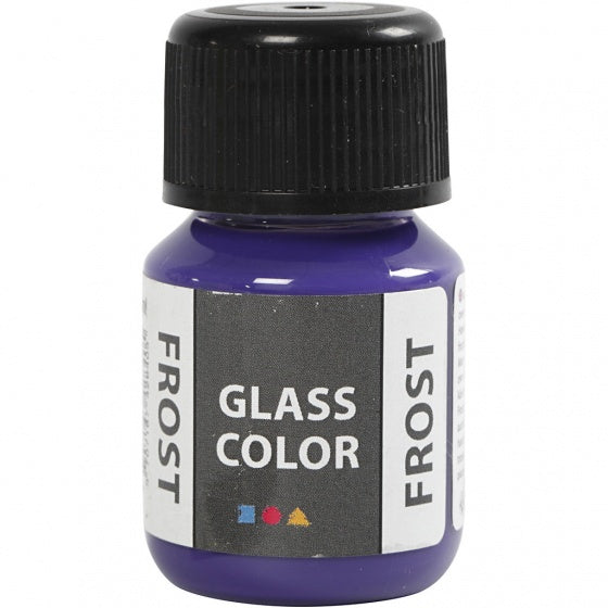 glas- & porseleinverf Glass Color 30 ml frost paars