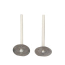 kaarsenlonten 100 stuks 3,5 cm 2 mm