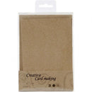 kaarten en enveloppen 10,5 x 15 cm 10 sets naturel