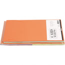 kaarten en enveloppen 15 x 15 cm 50 sets multicolor