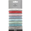 katoenkoord multicolor 1 mm dik 5 m 8 stuks