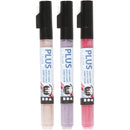 Plus Color Verfstiften - Fuchsia,Dusty Rose,Donker Lila