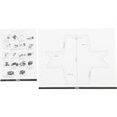 portemonnee gesp set donkergrijs 10 cm