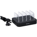 Oplaadstation voor 4 apparaten - 4 USB poorten