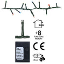 Micro Cluster - 700 LED - 14 meter - multicolor -  8 functies