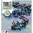 Micro Cluster - 1500 LED's - 30 meter - multicolor - 8 functies + geheugen