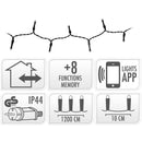 Kerstverlichting - 120 LED - multi color - bedienbaar met app - 16,9 Meter