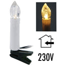 Kaarsverlichting 16 LED - warm wit