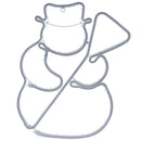 Slangverlichting sneeuwpop - 360 SMD-LED - 49cm