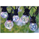 Feestverlichting 10 multicolor-lamps - 50 LED's - 5cm